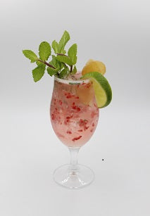 Raspberry Ginger Mojito