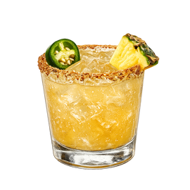 Spicy Pineapple Jalapeño Margarita