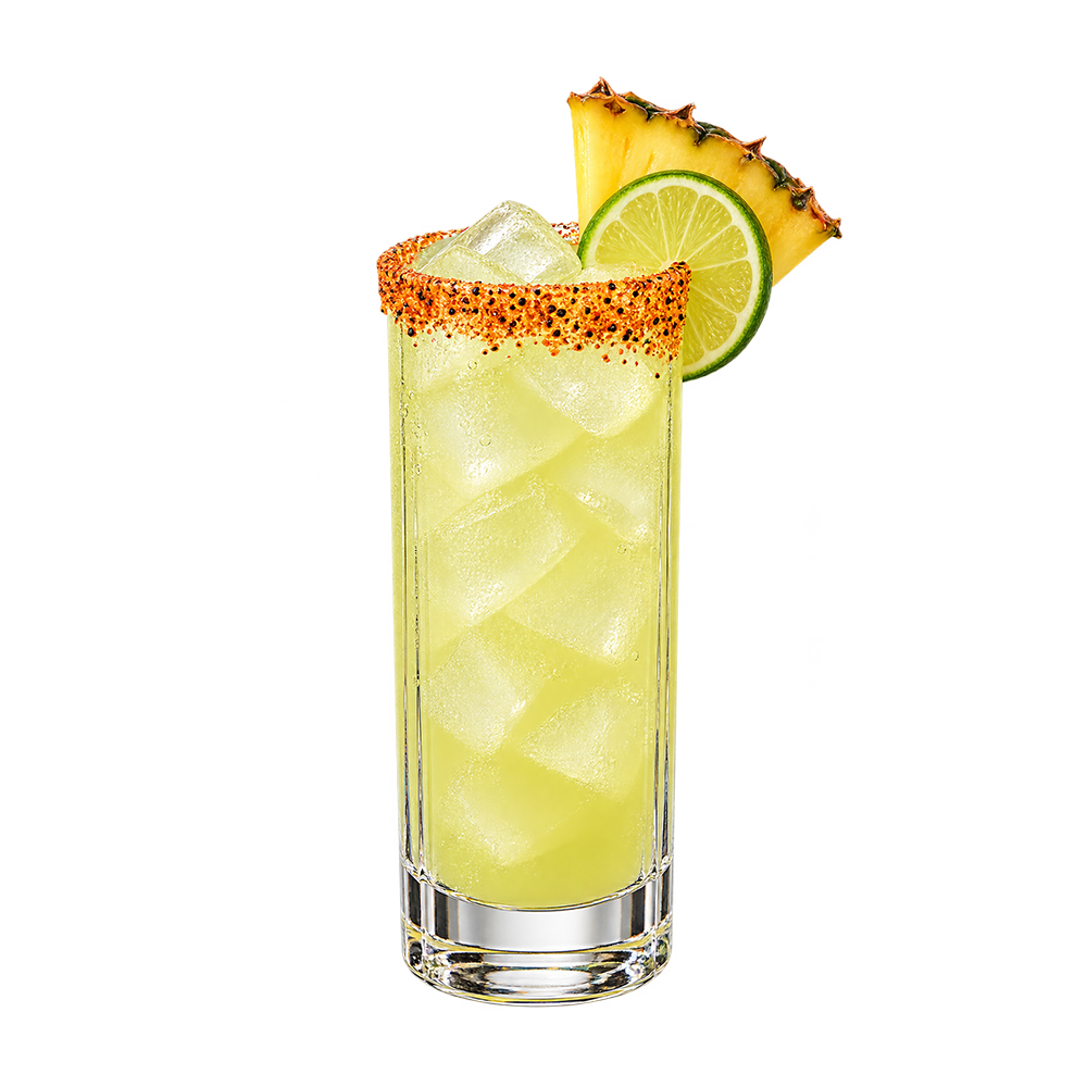 Non-Alcoholic Spicy Pineapple Cooler