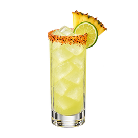 Non-Alcoholic Spicy Pineapple Cooler