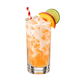 Peach Dirty Soda