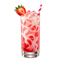 Strawberry Dirty Soda