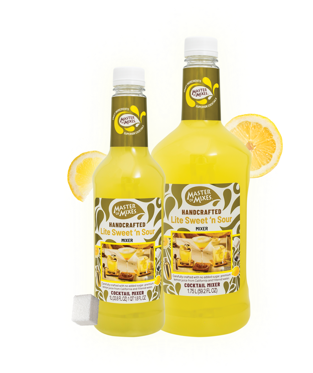 Lite Sweet 'n Sour Mixer | Master of Mixes Cocktail Mixers