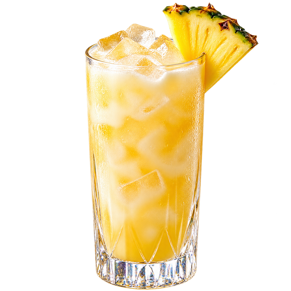 Non-Alcoholic Golden Coconut Refresher