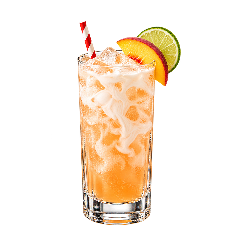 Peach Dirty Soda