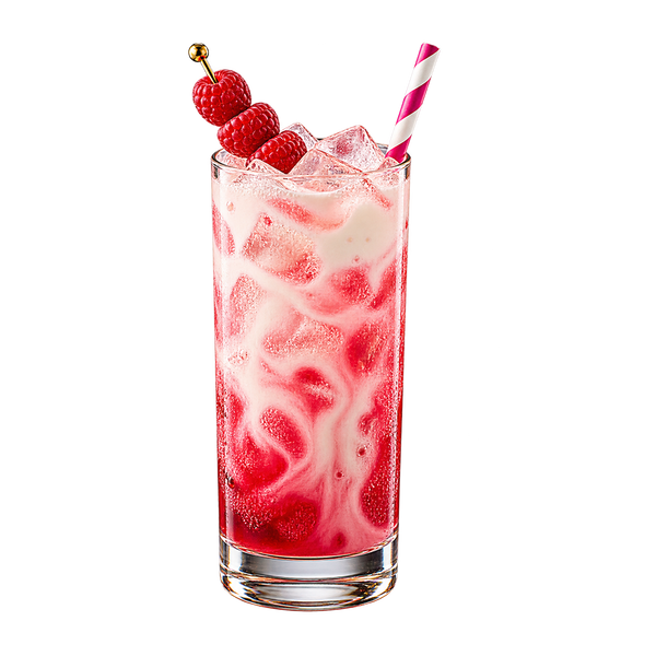 Raspberry Dirty Soda