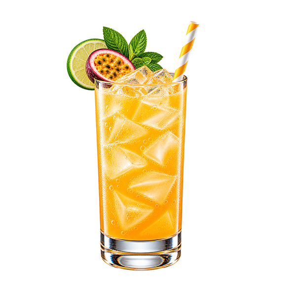 Non-Alcoholic Passion Fruit Royale